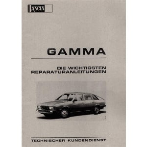 Lancia Gamma 2000 und 2500 Limousine Reparaturanleitung