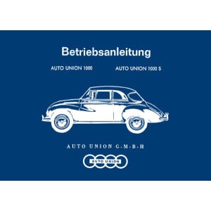 Bordmappe + Betriebsanleitung DKW F12 Roadster - Auto Union Stand