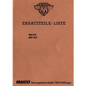 Maico MD50 und MD125 Ersatzteilkatalog