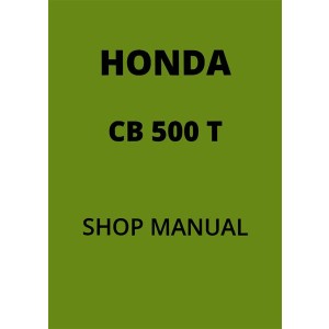 Honda CB500T Shop Manual
