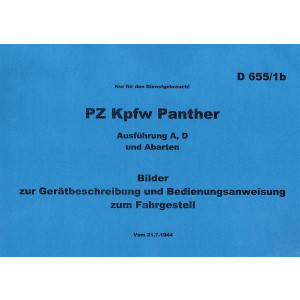 PZ Kpfw Panther A und D Betriebsanleitung