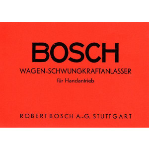 Bosch Wagen-Schwungkraftanlasser für Handantrieb