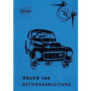 Volvo 544, 544 E, Bedienungsanleitung