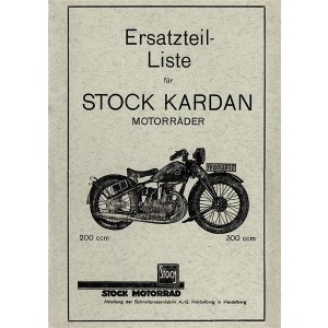 Stock 200 und 300 ccm Kardan-Modelle Ersatzteilkatalog