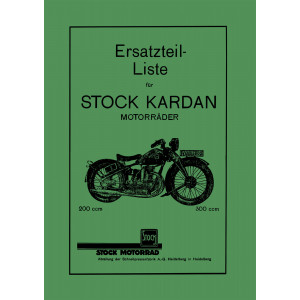 Stock 200 und 300 ccm Kardan-Modelle Ersatzteilkatalog