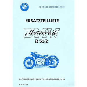 BMW R51/2 Ersatzteilkatalog