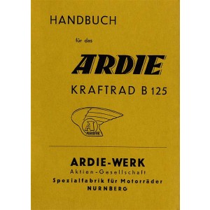 Ardie B 125 Betriebsanleitung