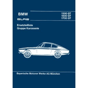 BMW 1300 GT/ 1600 GT/ 1700 GT Ersatzteilkatalog