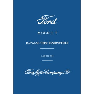 Ford T-Modell Ersatzteilkatalog