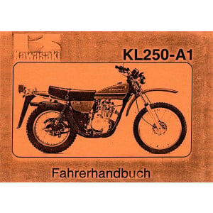 Kawasaki KL250-A1 Betriebsanleitung