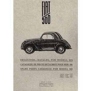 Fiat 500 Topolino Ersatzteilkatalog