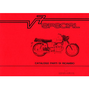Moto Guzzi V7 Spezial, Ersatzteilkatlog