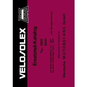 Velosolex 3800 5000 6000 Reparaturanleitung Ersatzteilkatalog