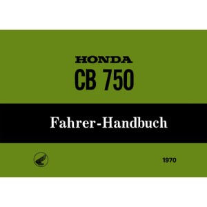 Honda CB750 Fahrerhandbuch