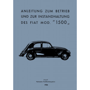 Fiat 1500 Betriebsanleitung