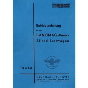 Hanomag Diesel-Allrad-Lastwagen A-L 28