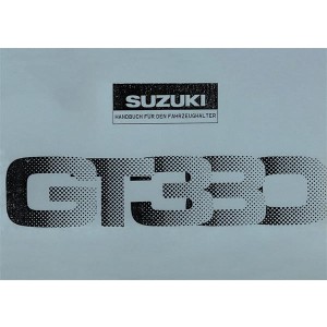 Suzuki GT 380 Betriebsanleitung