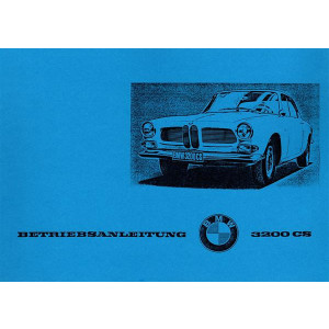 BMW 3200 CS Betriebsanleitung