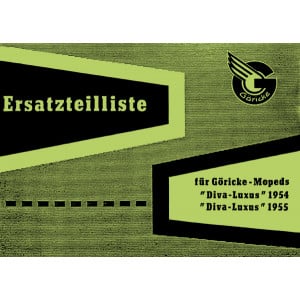 Göricke Diva Luxus Moped Ersatzteilkatalog