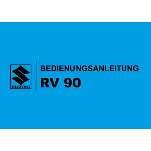 Suzuki RV90 Betriebsanleitung
