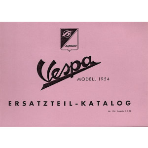 Piaggio Vespa-Roller 1954 Ersatzteilkatalog