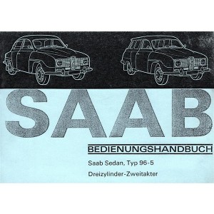 Saab 96-5, Betriebsanleitung