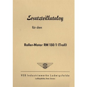 IWL Troll Roller-Motor RM 150/1 Ersatzteilkatalog
