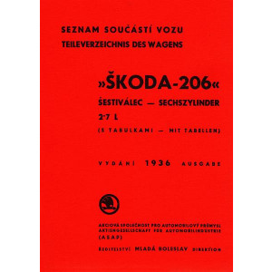 Skoda 206 Ersatzteilkatalog