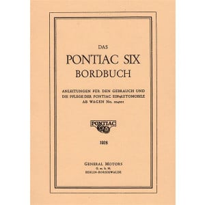 Pontiac SIX Boardbuch