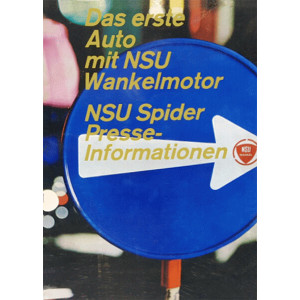 NSU Spider mit Wankelmotor Prospekt