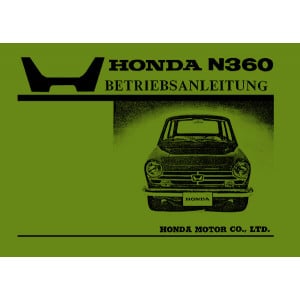 Honda N360 Betriebsanleitung