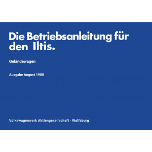 VW Iltis Betriebsanleitung
