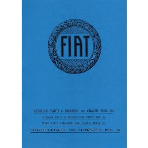 Fiat Modell 514 Ersatzteilkatalog