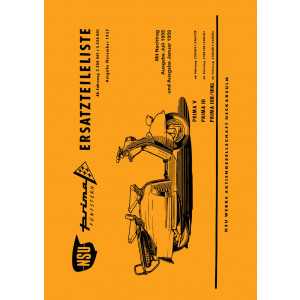 NSU Prima V Prima III Prima IIIK/IIIKL Ersatzteilkatalog