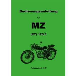 MZ RT125/3 Betriebsanleitung