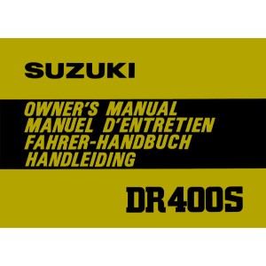Suzuki DR400 Betriebsanleitung