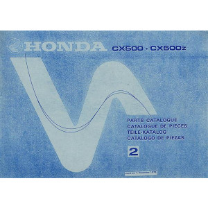 Honda CX500 CX500Z Teilekatalog