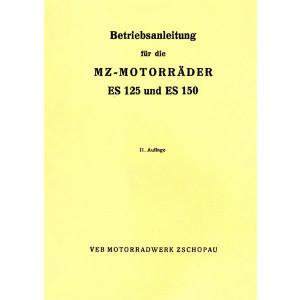 MZ ES125 und ES150 Betriebsanleitung