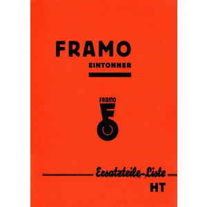 Framo Vierrad-Lieferwagen Ersatzteilliste