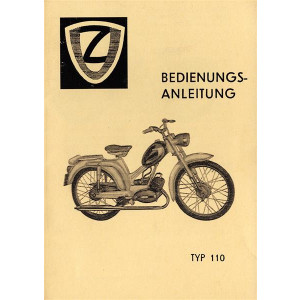 Zweirad Union Typ 110  Bedienungsanleitung