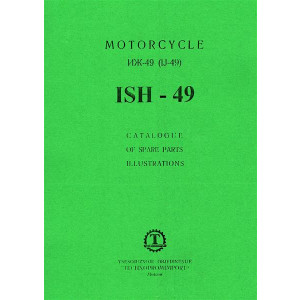 ISH Modell IJ-49 Cataloogue of Spare Parts