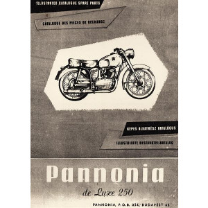 Panonnia de Luxe 250 Ersatzteilkatalog