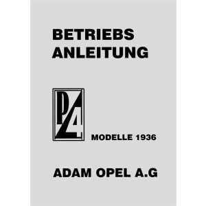 Opel P4 Betriebsanleitung