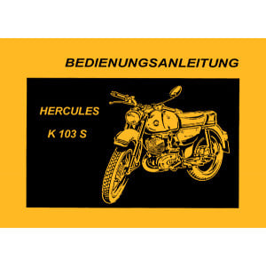 Hercules K103S Betriebsanleitung