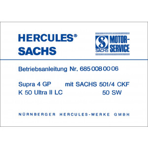 Hercules Supra 4 GP Betriebsanleitung