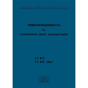 Deutz F/L 812 und F/L 812 Werkstatthandbuch