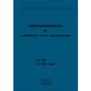 Deutz F/L812 und F/L812 Werkstatthandbuch