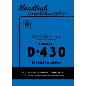 IHC Farmall D-430 Betriebsanleitung