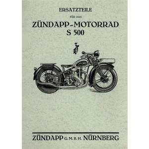 Zündapp S500 mit Phyton-Motor Ersatzteilkatalog