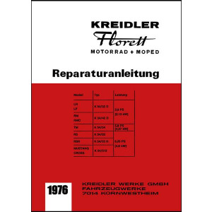 Kreidler Florett 50 ccm Reparaturanleitung